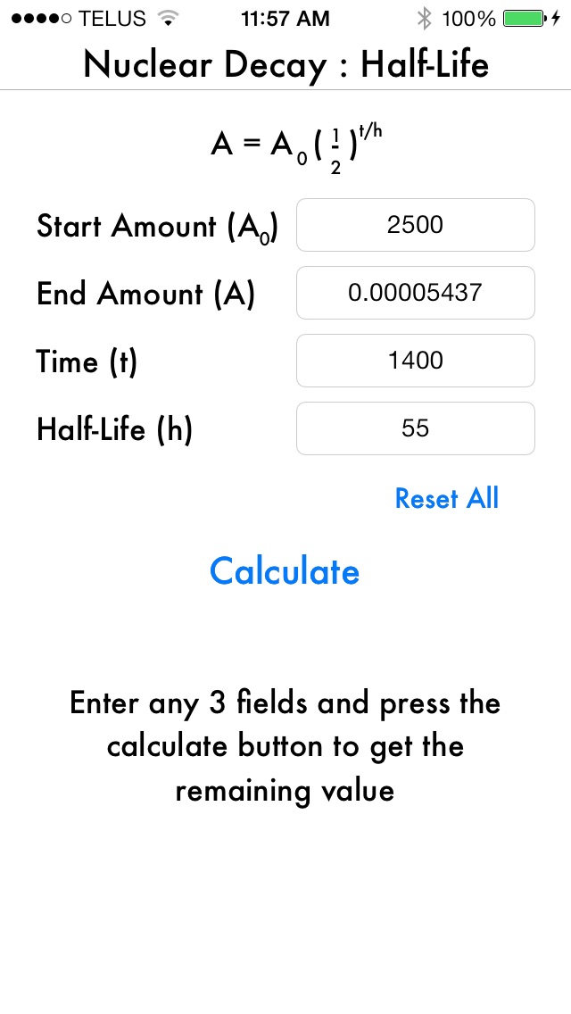 HalfLife Calculator App Download Android APK