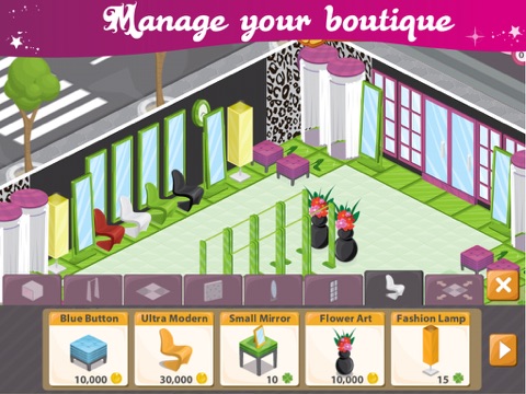 Screenshots of Fashion City - World of Fashion for iPad