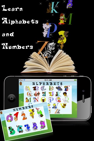 Screenshot of Preschool Learning: Alphabets & Numbers