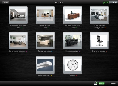 Screenshot of Profoffice – Офисная мебель со склада