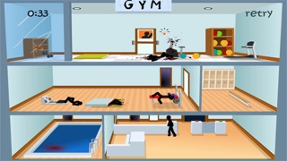 Screenshots of Click Death Gym - Stickman Edition for iPhone