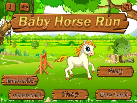 Baby Horse Run : My Cute Pony and Little Birds 2 на iPad