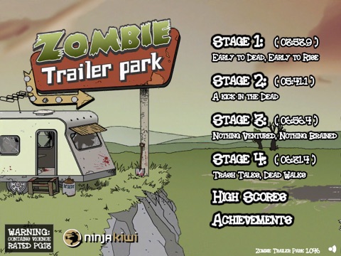 Zombie Trailer Park на iPad