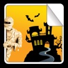 Halloween-Stickerbuch