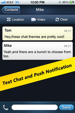 Captura de pantalla del iPhone 5