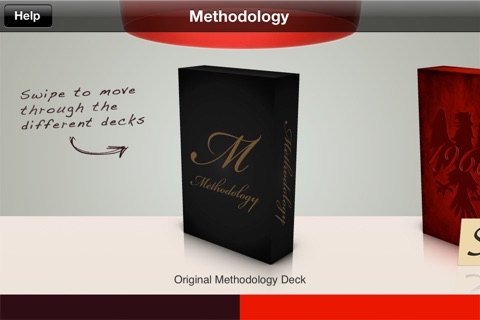 Methodology – Oblique Inspiration Flashcards screenshot