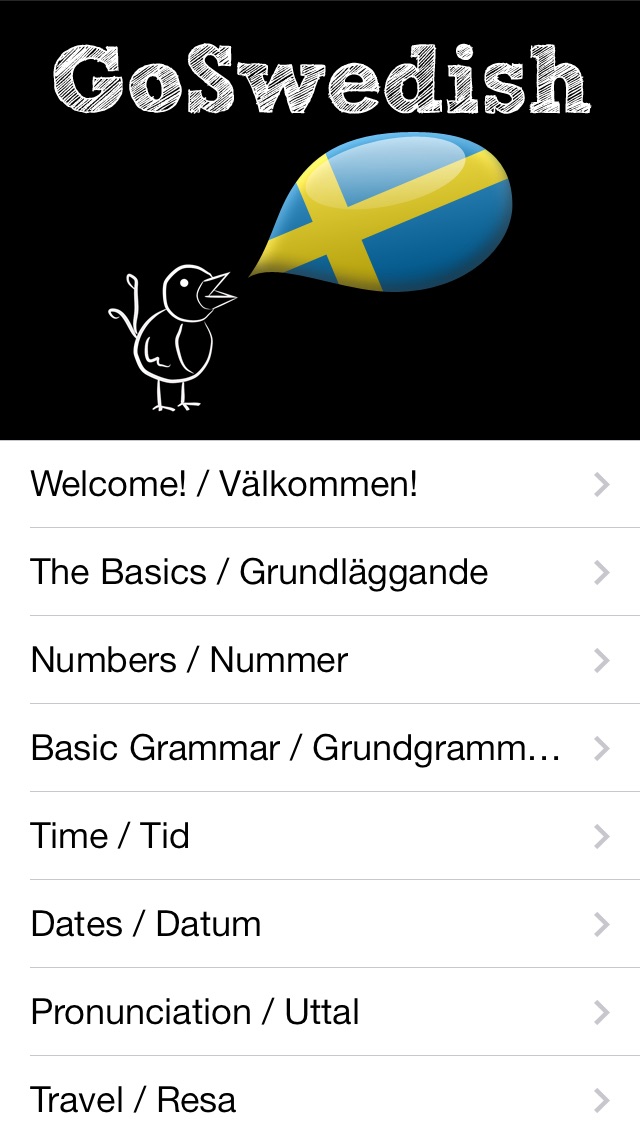 GoSwedish - A friendl... screenshot1