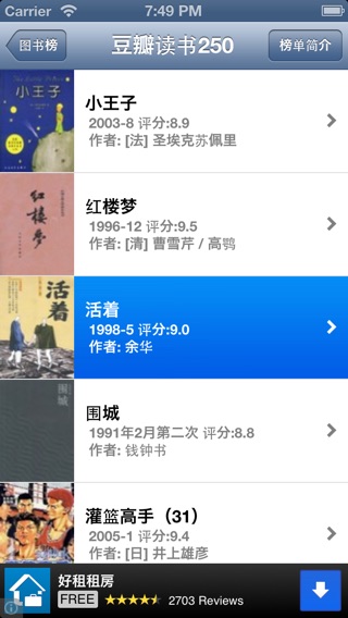 Captura de pantalla del iPhone 1