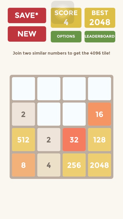 2048 4X4 6X6 8X8 10X10 on iOS — price history, screenshots, discounts • USA