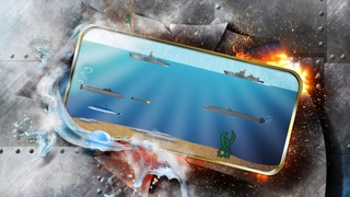 素晴らしい潜水艦戦闘艦 -無料で楽しい魚雷戦争ゲームです-のスクリーンショット2 素晴らしい潜水艦戦闘艦 -無料で楽しい魚雷戦争ゲームです-のスクリーンショット2