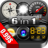 Tigran Mkhitaryan - GPS Dragon 6 in 1 (1.Trip Pages, 2.Speedometer +, 3.Alarm Clock, 4.Compass, Flashlight, Speedometer, Altimeter, Course, 5.Weather Compass, 6.Compass  Pro) アートワーク