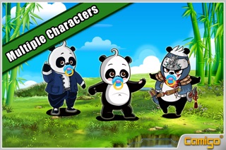 Screenshots of MeWantBamboo - Become The Master Panda for iPhone