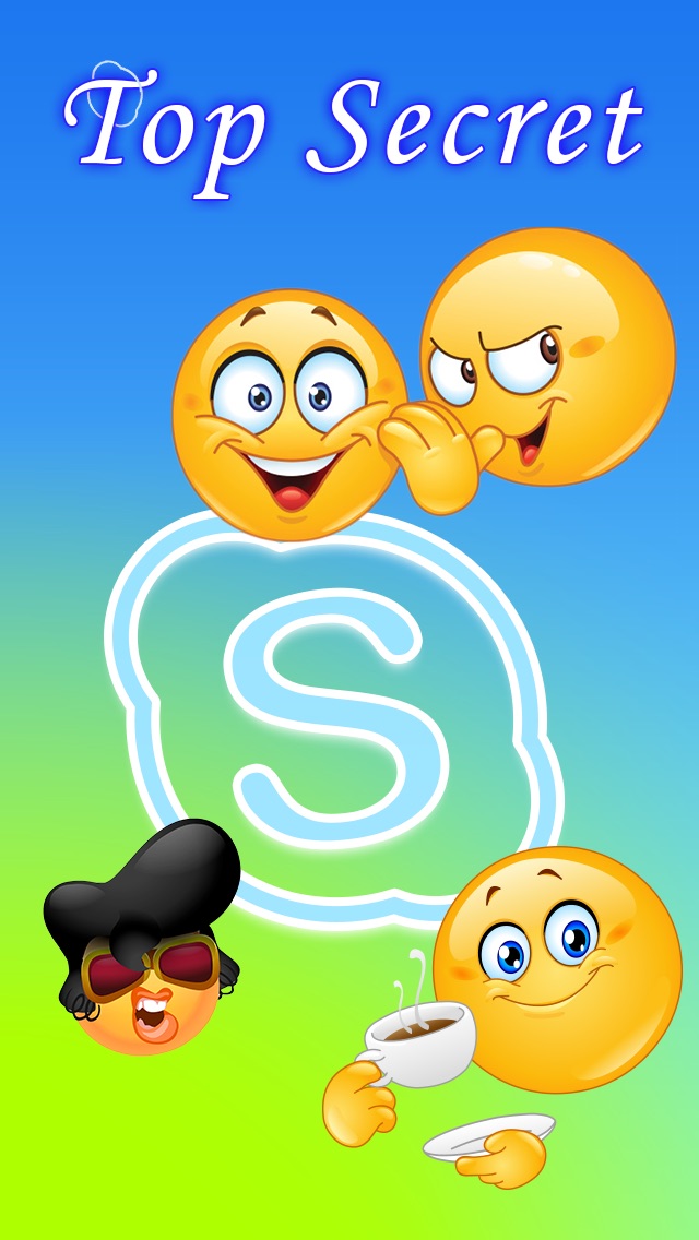 Hidden Emoticons & Top Secret Smileys For Skype Par Apps Entertainment