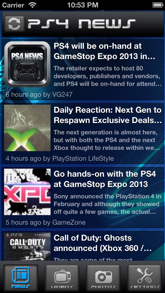 News for PS4 screenshot1