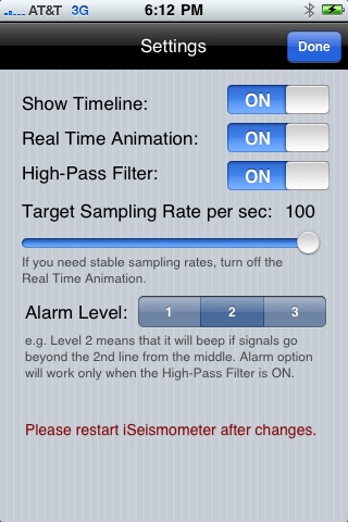 Captura de pantalla del iPhone 4