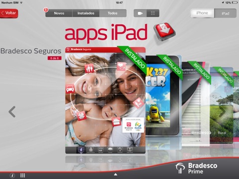 Captura de pantalla del iPad 5