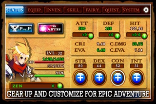 Screenshots of ZENONIA® 4 for iPhone
