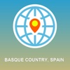 Basque Country, Spain Map - Offline Map, POI, GPS, Directions map of basque country 