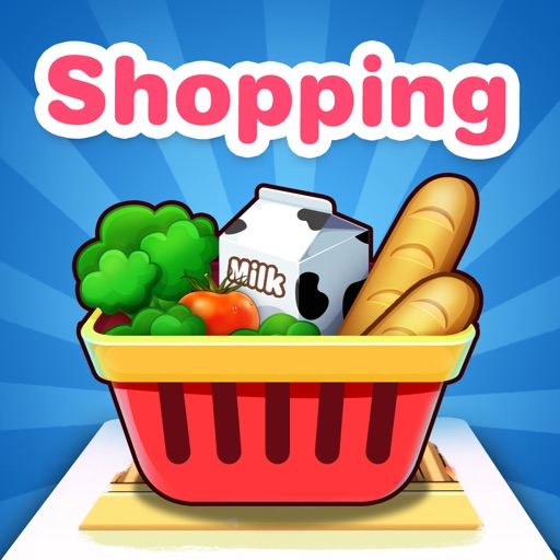KidsBook Go Shopping Interactive HD Flash Card Game Design for Kids