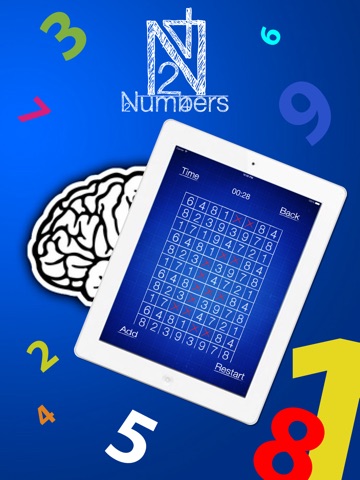 Числа - Numbers puzzle - School game на iPad