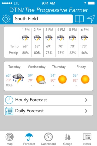 DTN: Ag Weather Tools screenshot