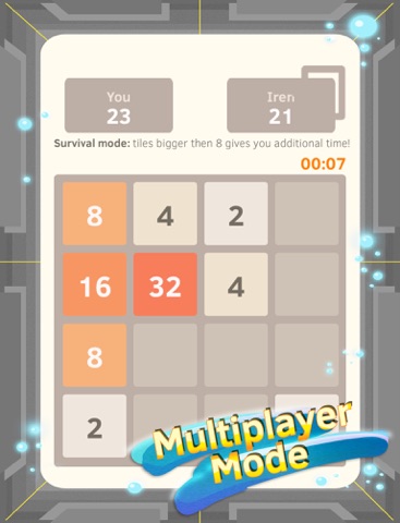 Скачать игру 2048 Number Puzzle game + Best 2048 app with unlimited undo feature, 5x5 mode, time survival mode plus #1 multiplayer