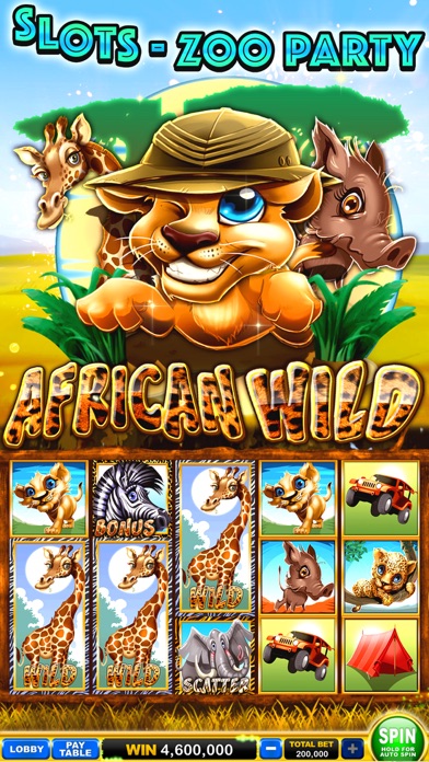 Slots - Zoo Party! La... screenshot1