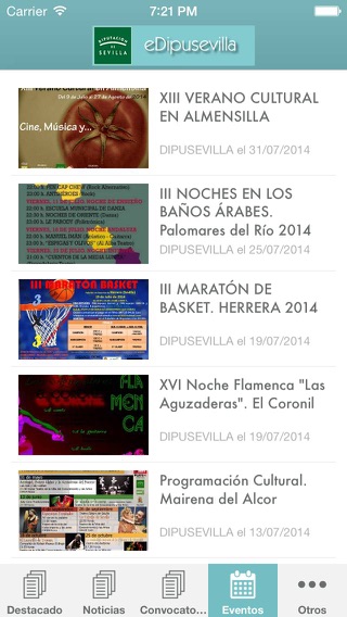 Captura de pantalla del iPhone 5