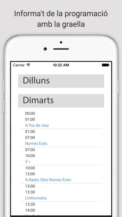 Captura de pantalla del iPhone 5
