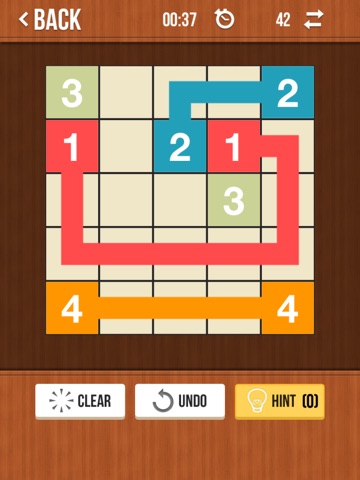 Number Link Pro - Logic Path Board Game на iPad