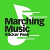 Marching Music Stickers drumline 