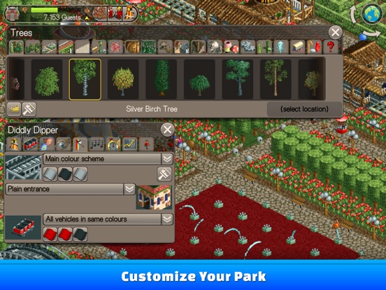RollerCoaster Tycoon® Classic IPA Cracked for iOS Free Download