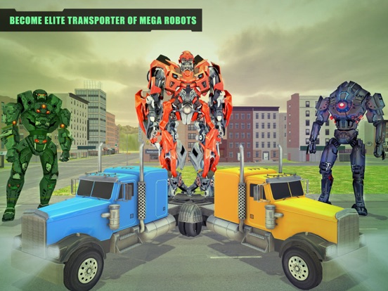 Скачать игру Робот Транспорт-Транспорт грузовик погрузчик