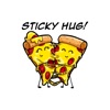 Pizza Love贴纸,设计:Xelidhean
