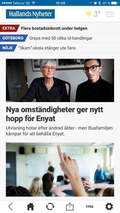 iPhone-skärmavbild 1