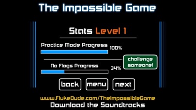 Screenshots of The Impossible Game for iPhone