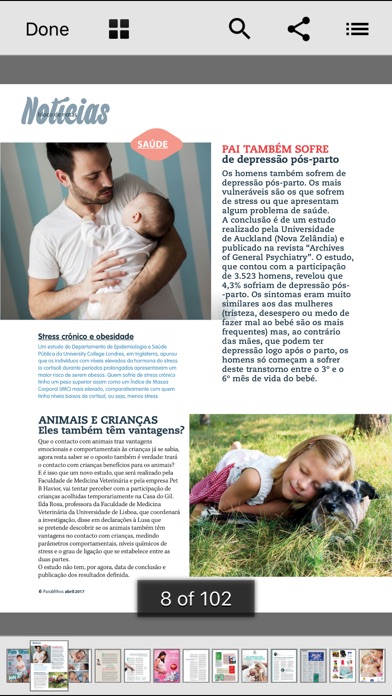 Revista Pais&Filhos screenshot1