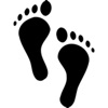 Footprint наклейка обновления!