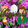Основные открытые гольф Стикеры Чемпионат гольфист