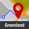 Greenland Offline Map and Travel Trip Guide map of greenland 