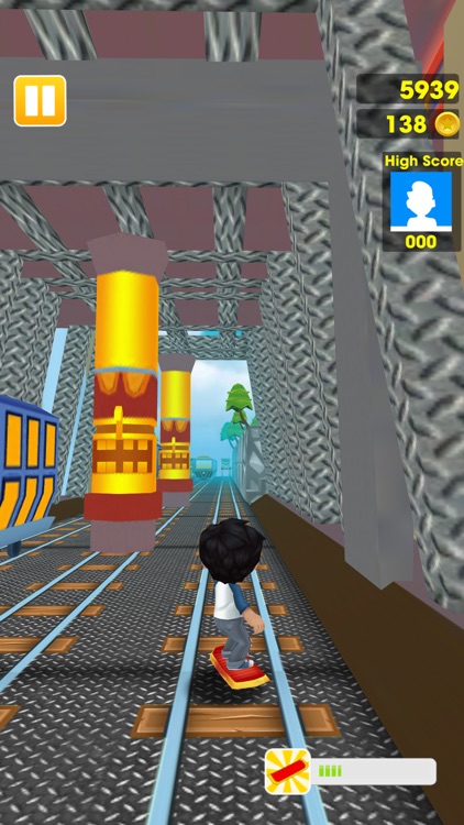 3D Boys Train Surfers Tap Running Dash by attapon boonsit