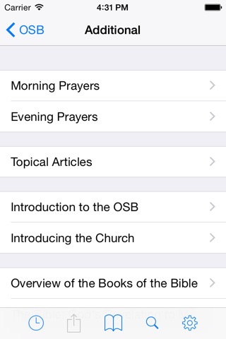 Orthodox Study Bible screenshot