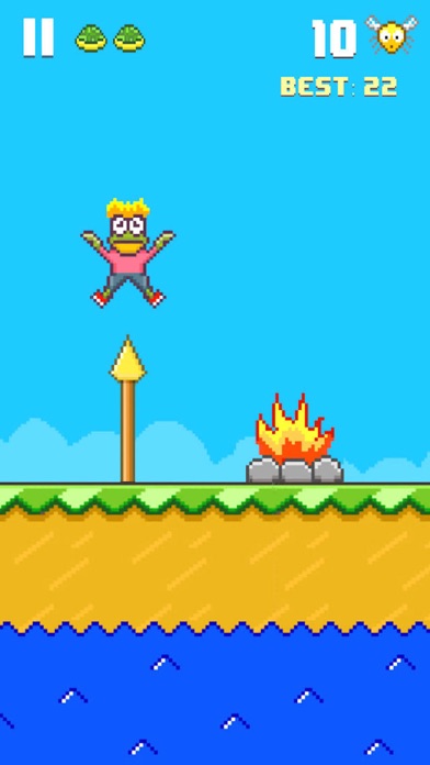 Screenshots of Hoppy Frog for iPhone