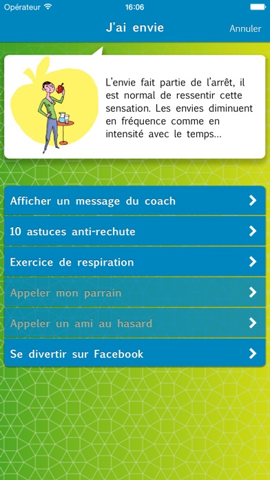 Capture d’écran iPhone 4