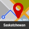 Saskatchewan Offline Map and Travel Trip Guide map of saskatchewan towns 
