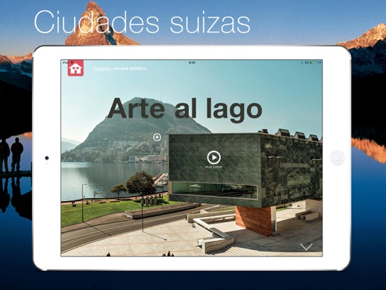 Captura de pantalla del iPad 3