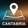 Cantabria, Spain, Offline Auto GPS cantabria spain map 