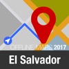 El Salvador Offline Map and Travel Trip Guide el salvador map 