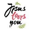 Jesus Loves You Sticker Pack jesus loves me 