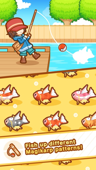 Screenshots of Pokémon: Magikarp Jump for iPhone